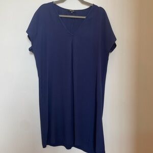 Madewell Midnight Blue Shift Dress